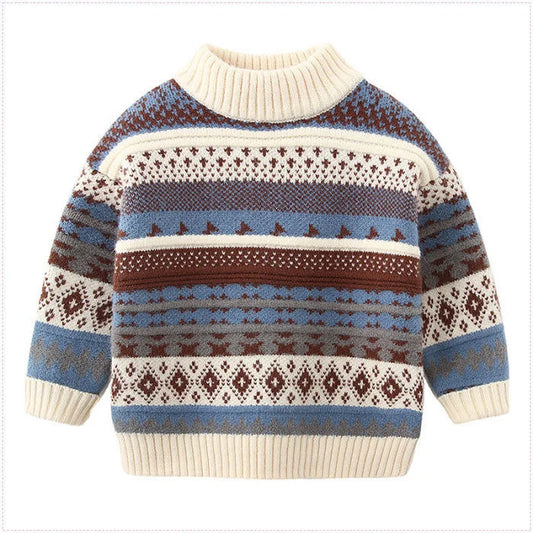 Santi Cartoon Long Sleeve Warm Sweaters