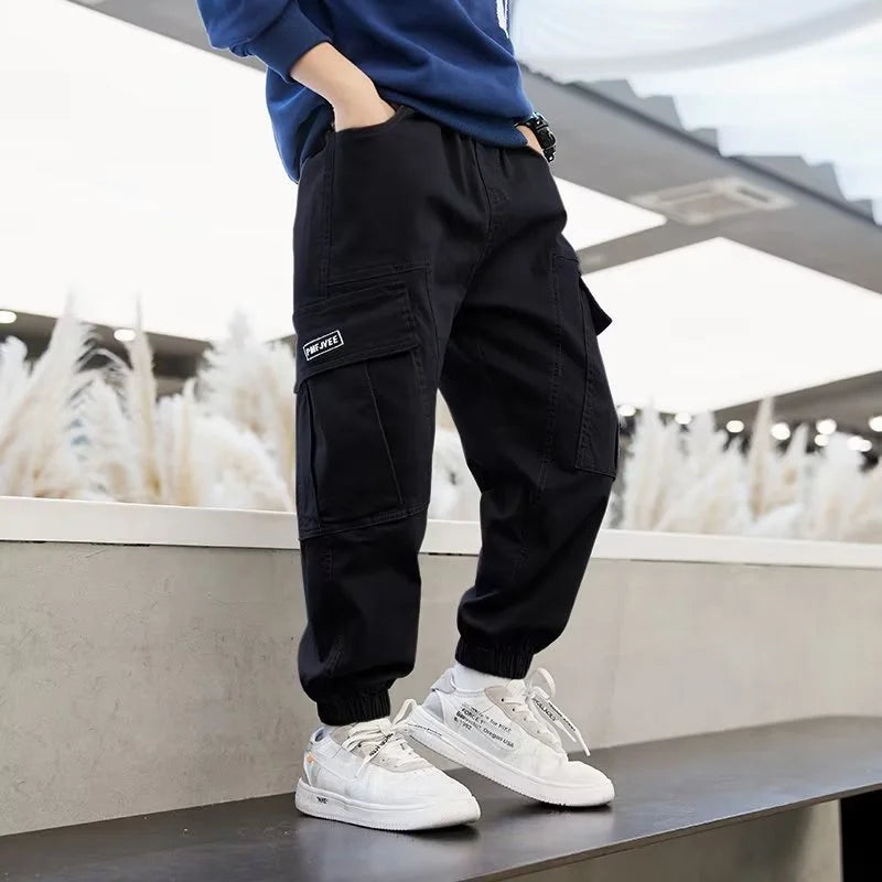 Raúl Straight Trousers Kids Hip Hop Joggers Pants High Waist Vintage - GuGuTon baby store - Baby Fashion - Toddlers Outfits - Babies Outfits - Toddler Clothes - Kids Clothing - Newborn Clothes - Newborn Wear - Kids Wear - Trending Clothes - Trending Outfits - Fall Fashion - Winter Fashion - Girls Clothes - Boys Clothes - Babies Wear - Kids Accessories - KidsWear - Summer Clothes - Summer Fashion - Summer Trend - Falls Sweaters - Tops - Bottom - Jeans - Blouse - Dresses - Newborn Dresses - Toys