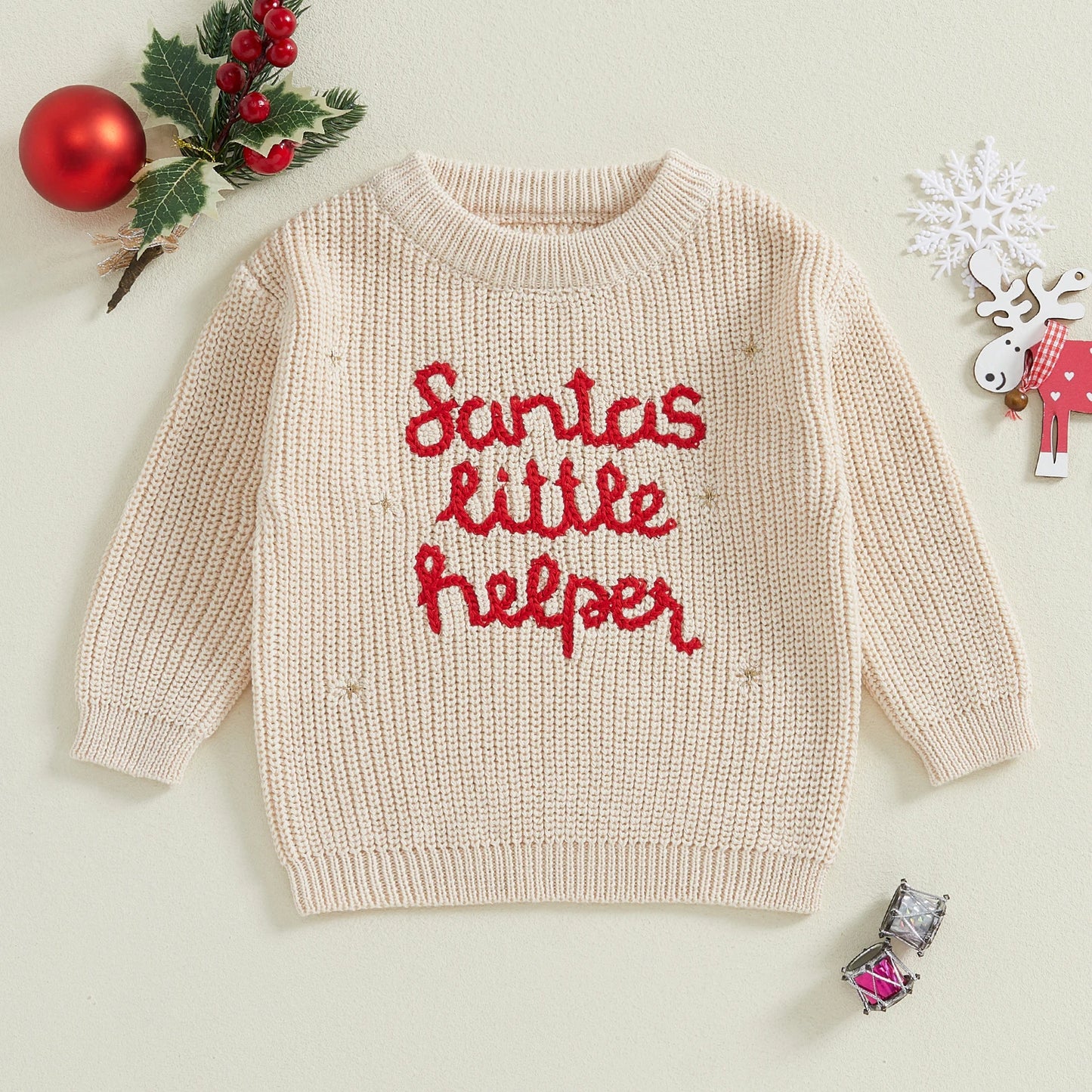 Roswill 0-3Y Baby Boys Christmas Sweater