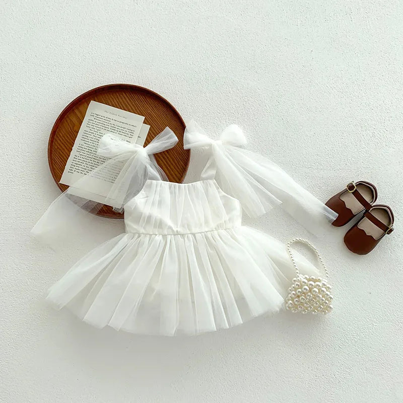 Ana Sleeveless Lace Bodysuit for Baby Girls