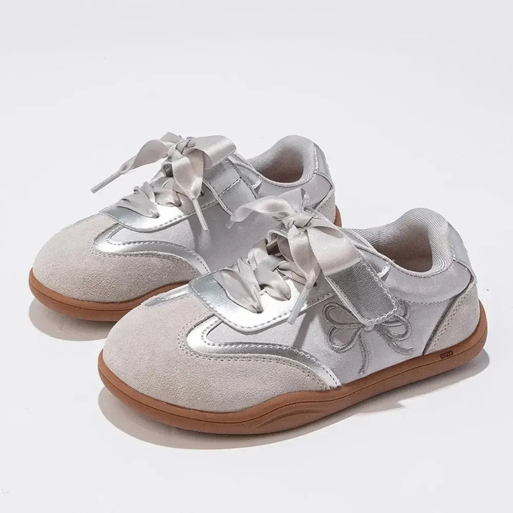 Children's Board Shoes Models Gold Casual Boys Girls Training Shoes Soft Kid Baby Sneakers 2025 Children Casual Shoes