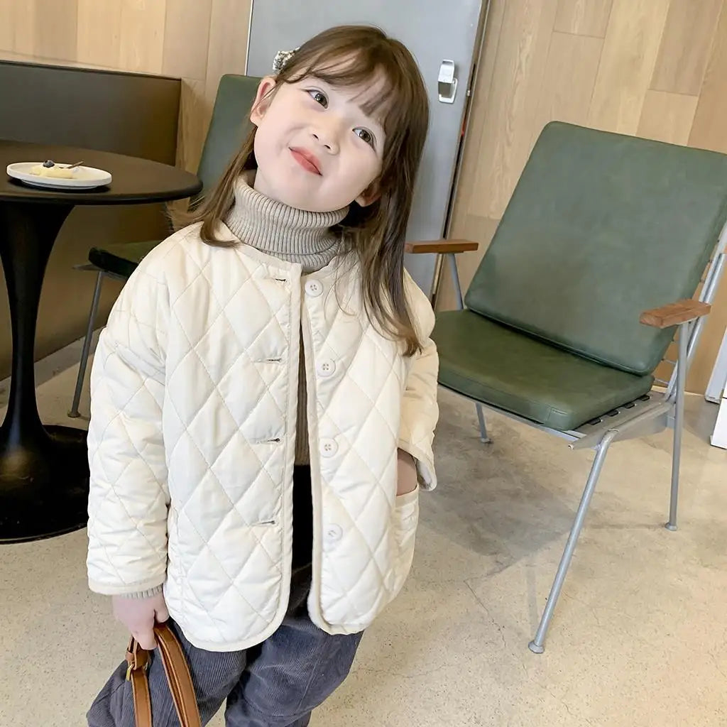 Maria Fashion Girls Jacket Winter Korean Style - GuGuTon baby store - Baby Fashion - Toddlers Outfits - Babies Outfits - Toddler Clothes - Kids Clothing - Newborn Clothes - Newborn Wear - Kids Wear - Trending Clothes - Trending Outfits - Fall Fashion - Winter Fashion - Girls Clothes - Boys Clothes - Babies Wear - Kids Accessories - KidsWear - Summer Clothes - Summer Fashion - Summer Trend - Falls Sweaters - Tops - Bottom - Jeans - Blouse - Dresses - Newborn Dresses - Toys