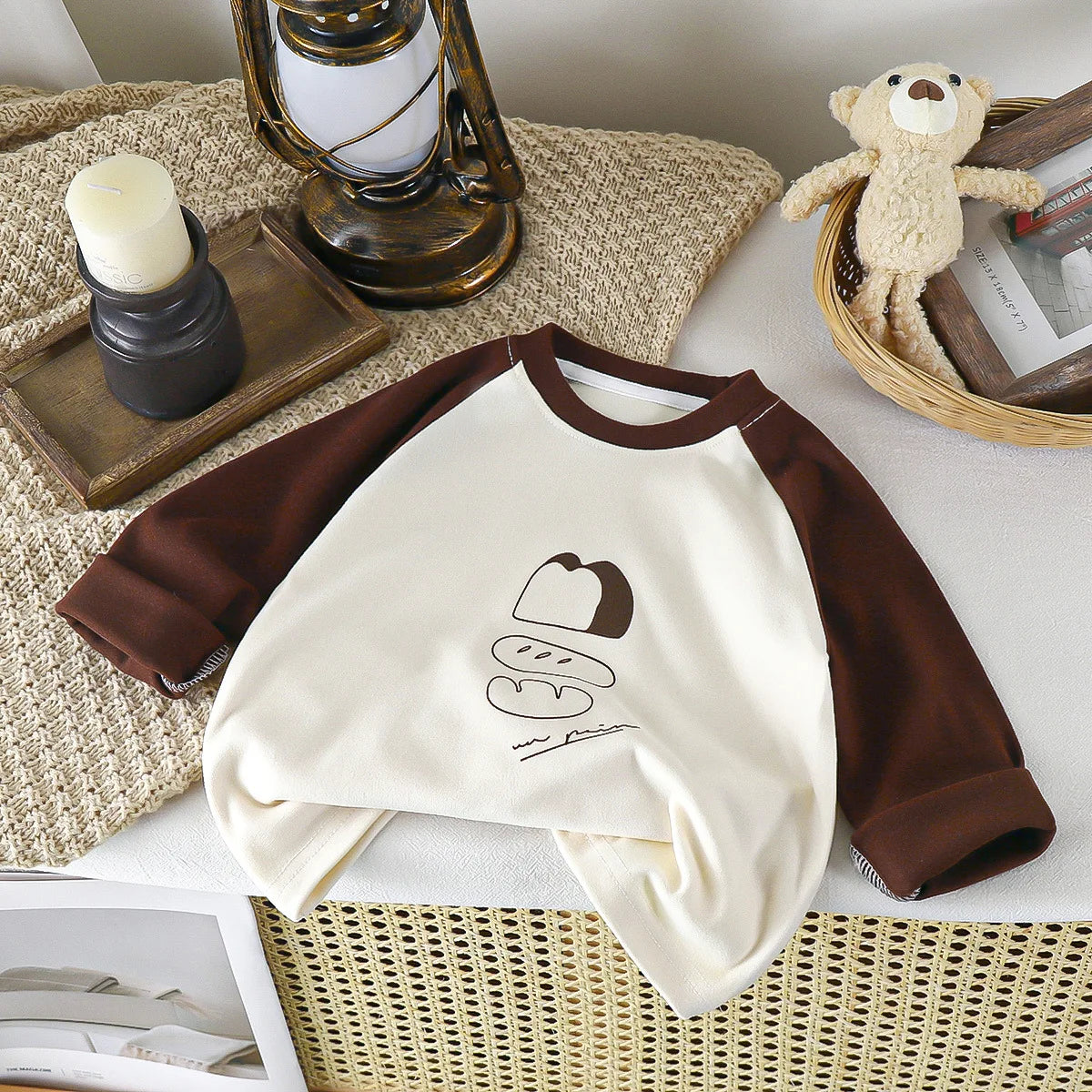 Owen Loose Round Collar Toddler Tees - GuGuTon baby store - Baby Fashion - Toddlers Outfits - Babies Outfits - Toddler Clothes - Kids Clothing - Newborn Clothes - Newborn Wear - Kids Wear - Trending Clothes - Trending Outfits - Fall Fashion - Winter Fashion - Girls Clothes - Boys Clothes - Babies Wear - Kids Accessories - KidsWear - Summer Clothes - Summer Fashion - Summer Trend - Falls Sweaters - Tops - Bottom - Jeans - Blouse - Dresses - Newborn Dresses - Toys