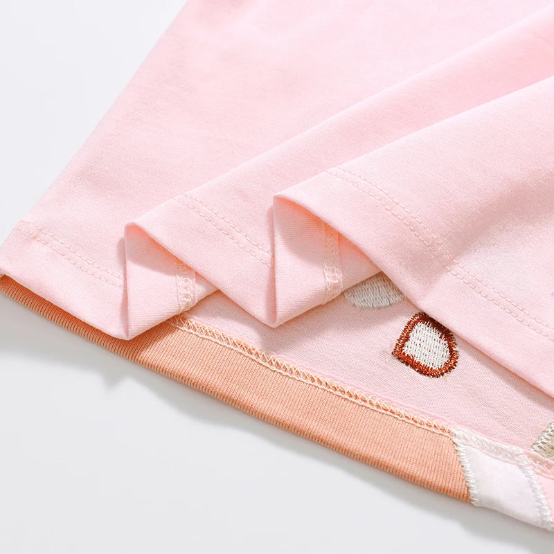 Emma Clothes Girls Children's Clothing Tops Embroidery Cartoon - GuGuTon baby store - Baby Fashion - Toddlers Outfits - Babies Outfits - Toddler Clothes - Kids Clothing - Newborn Clothes - Newborn Wear - Kids Wear - Trending Clothes - Trending Outfits - Fall Fashion - Winter Fashion - Girls Clothes - Boys Clothes - Babies Wear - Kids Accessories - KidsWear - Summer Clothes - Summer Fashion - Summer Trend - Falls Sweaters - Tops - Bottom - Jeans - Blouse - Dresses - Newborn Dresses - Toys