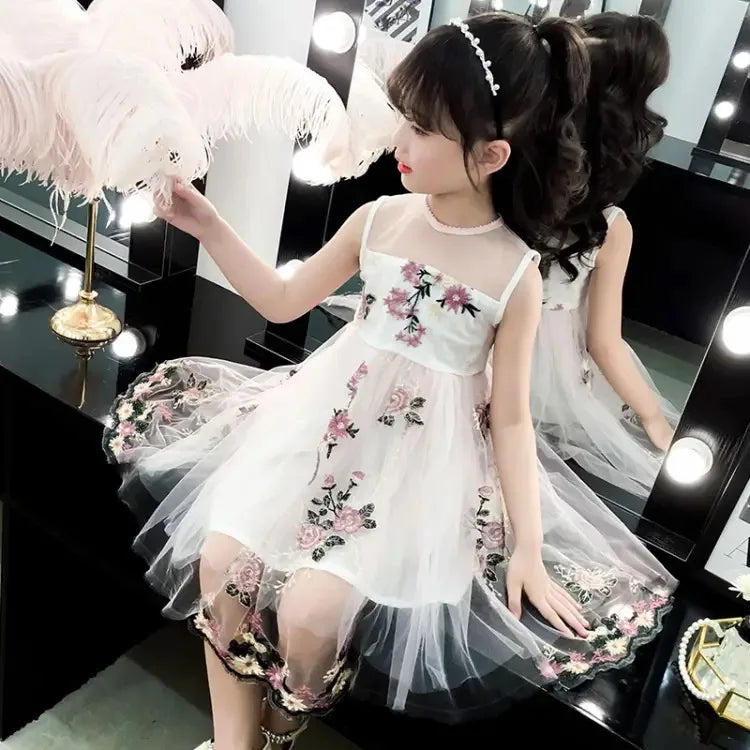Baby Girl Birthday Dress for Girl 2-10 Year Birthday Dress 2023 New Fashion Cute Princess Baby Dress
