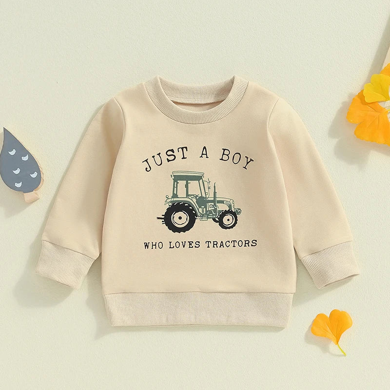 George Long Sleeve Toddler Cute Fall Sweater