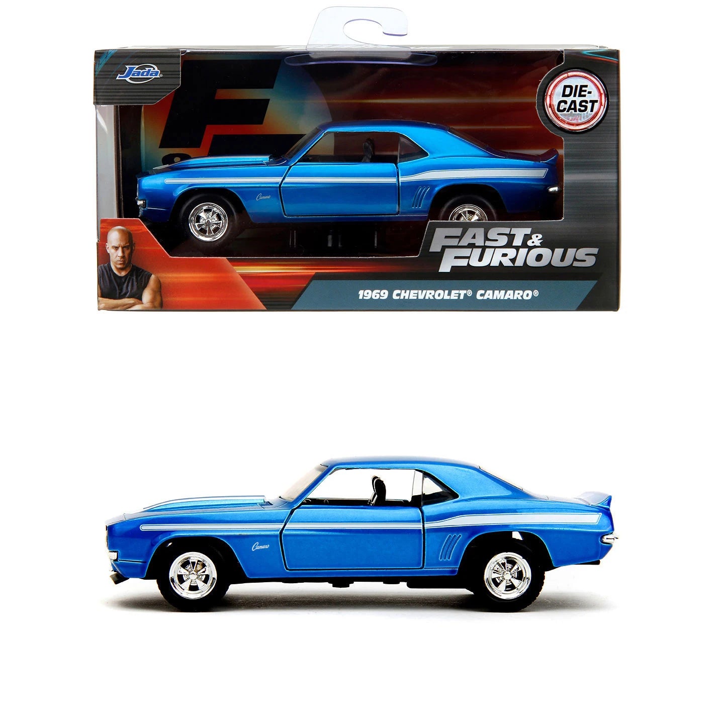 JADA 1:32 Diecast Alloy Car Model Fast Furious Jurassic Back Future Metal Toy Vehicle Collection Kids Gift Official Licensed