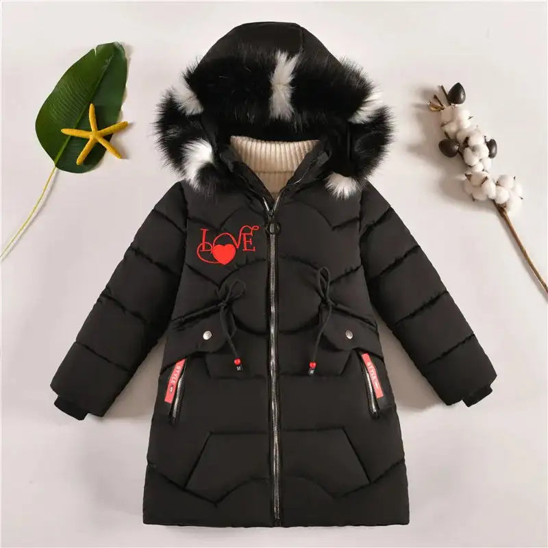 Selena Stylish Winter Hooded Jacket for Girls