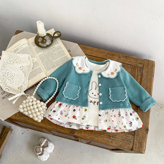 Onairis Jackets Spring New Baby Embroidery Fashion