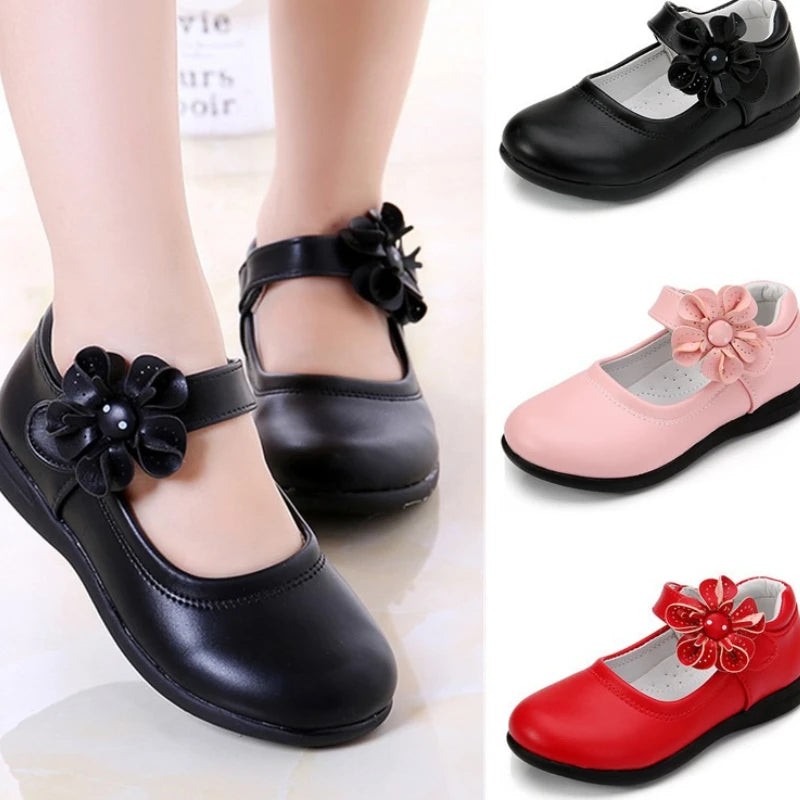 Girl Fashion Party Shoe 2026 Spring New Korean Edition Child Princess ShoeGirl