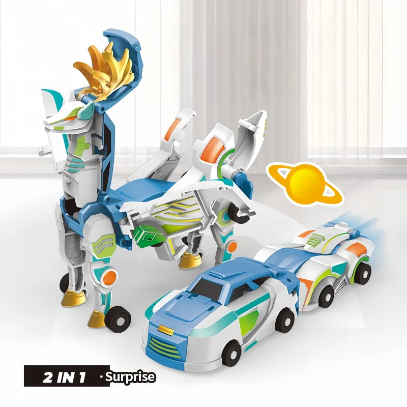 Mars Deer Collision Deformation Car Series 2 in 1 Cars Toys