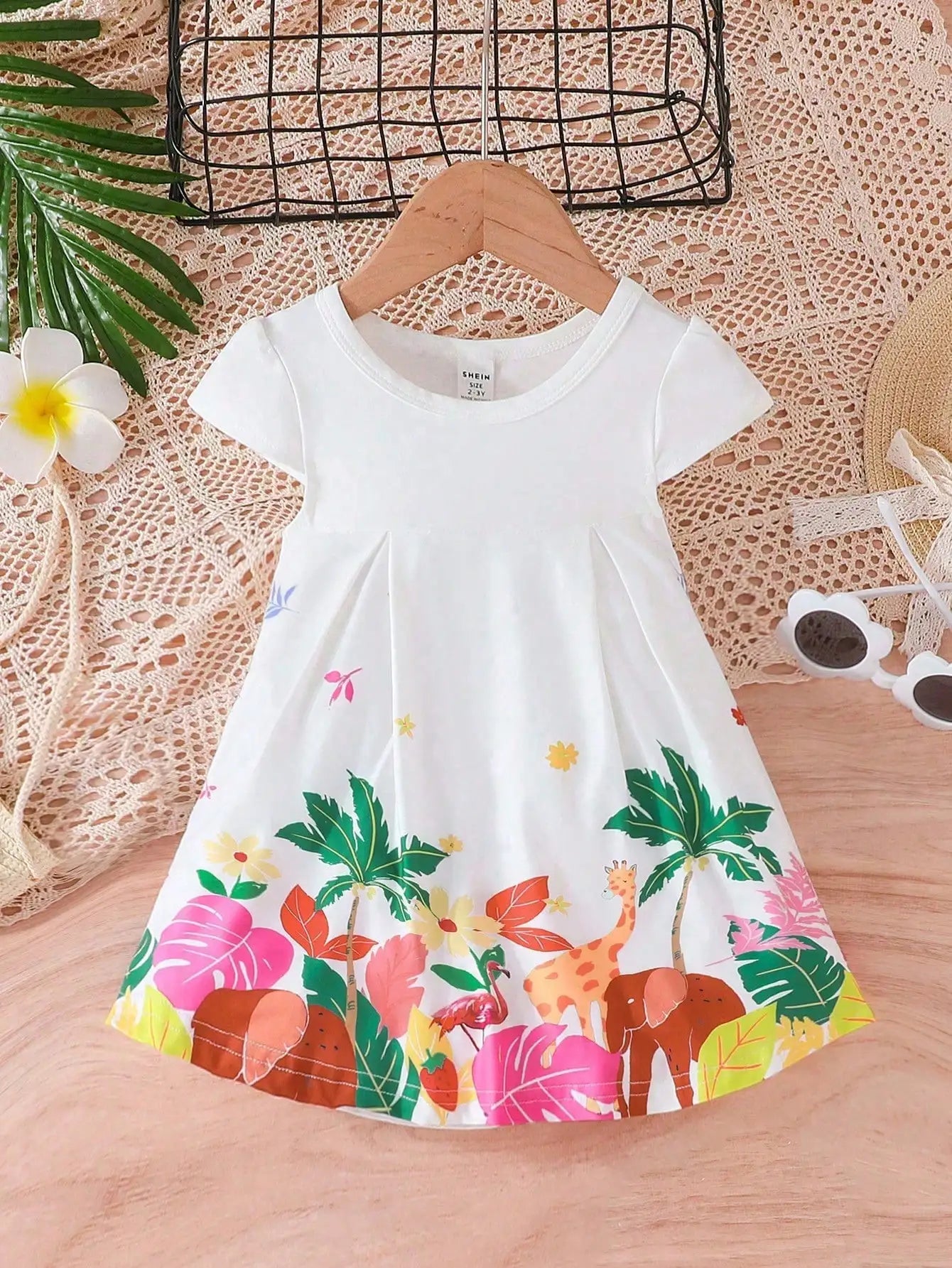 Victoria Summer Baby Girl's Dress for Outdoor Fun