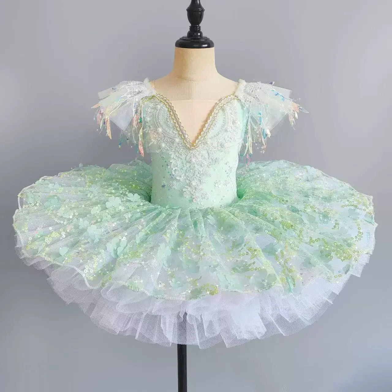 Summer Stage Ballet Leotards Girls Dresses Princess Dance Girl Dress
