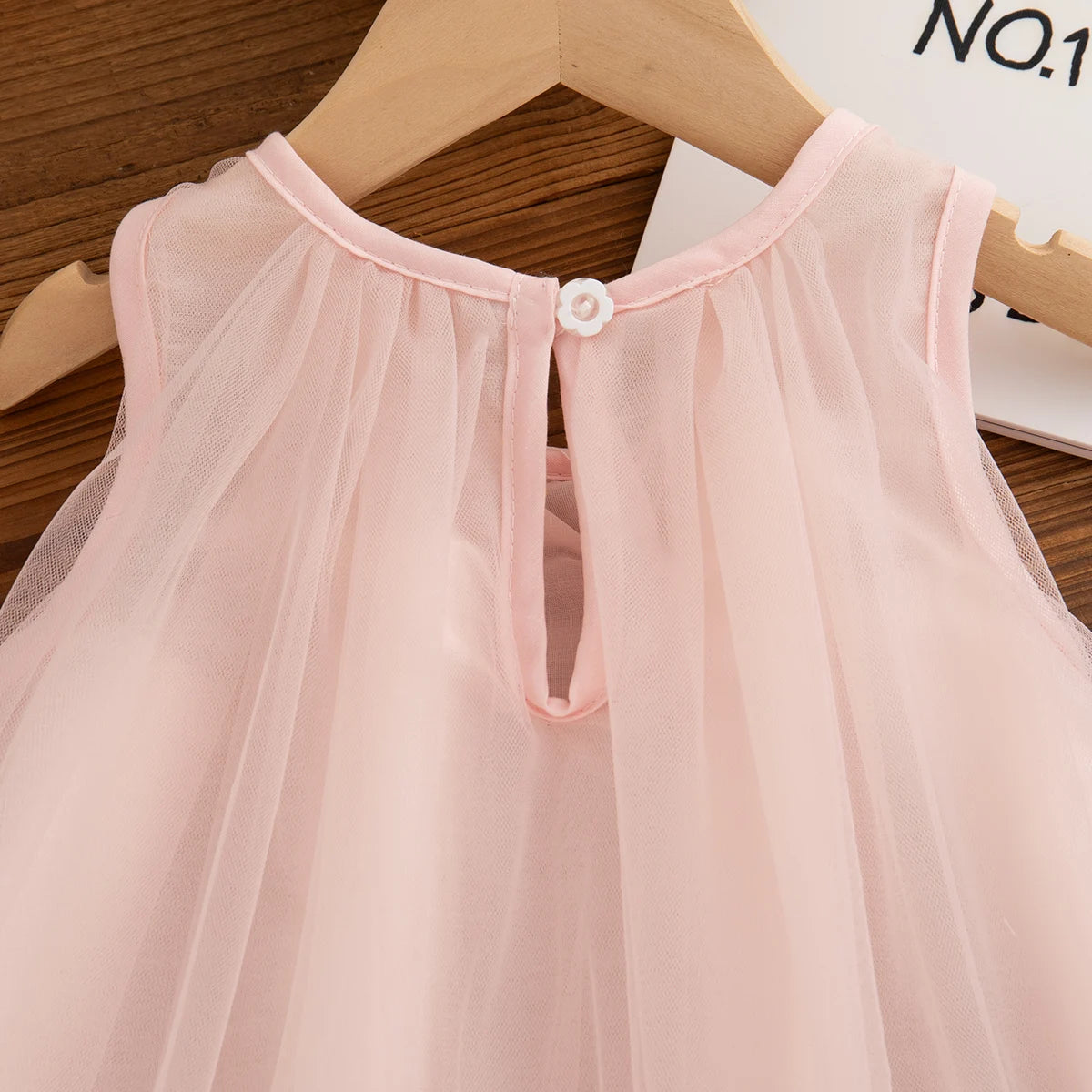 Mia Baby Girl Chiffon Dress - Princess Style for Summer Parties