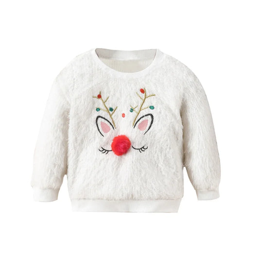 Christopher Winter Christmas Kids Girls Sweater