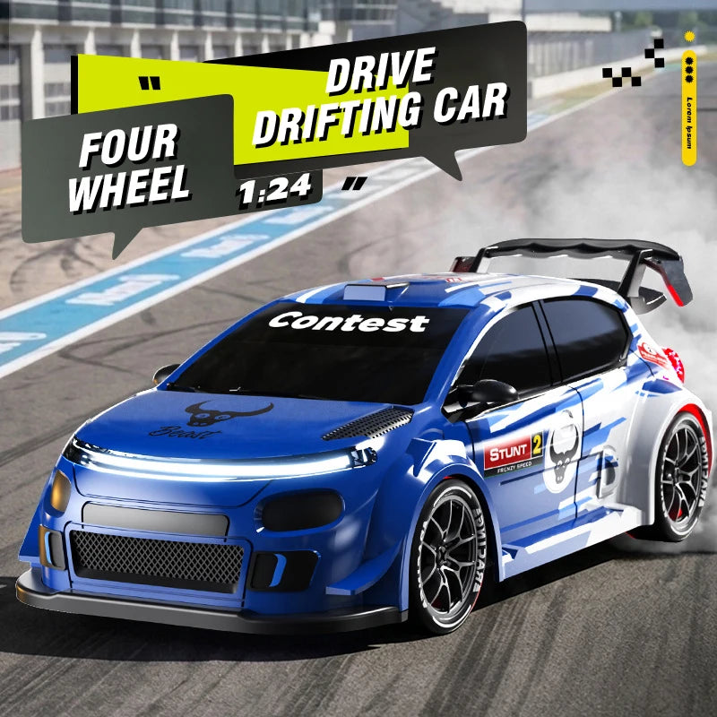 2026NEW Rc Rally Drift Car SG716 SG718 1/24 4WD Remote Control Cars Electric Vehicle Model 20KM/H High Speed Racing Drive Toys