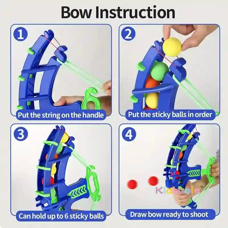 Montessori Educational Toy Slingshot Target Set for Fun Play