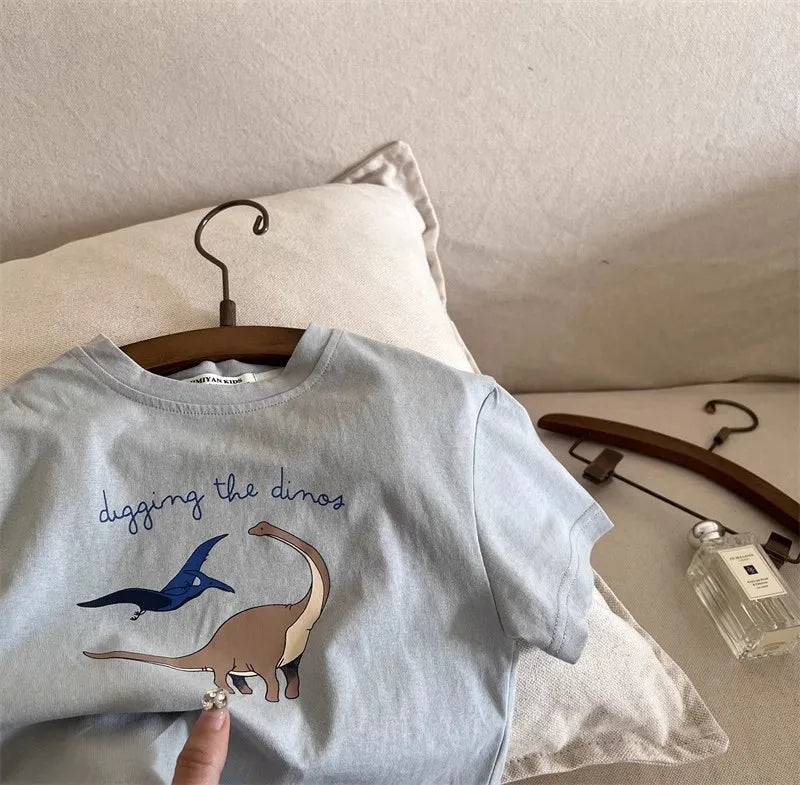 Carlos Cotton Cartoon Infant Toddler Tees - GuGuTon baby store - Baby Fashion - Toddlers Outfits - Babies Outfits - Toddler Clothes - Kids Clothing - Newborn Clothes - Newborn Wear - Kids Wear - Trending Clothes - Trending Outfits - Fall Fashion - Winter Fashion - Girls Clothes - Boys Clothes - Babies Wear - Kids Accessories - KidsWear - Summer Clothes - Summer Fashion - Summer Trend - Falls Sweaters - Tops - Bottom - Jeans - Blouse - Dresses - Newborn Dresses - Toys