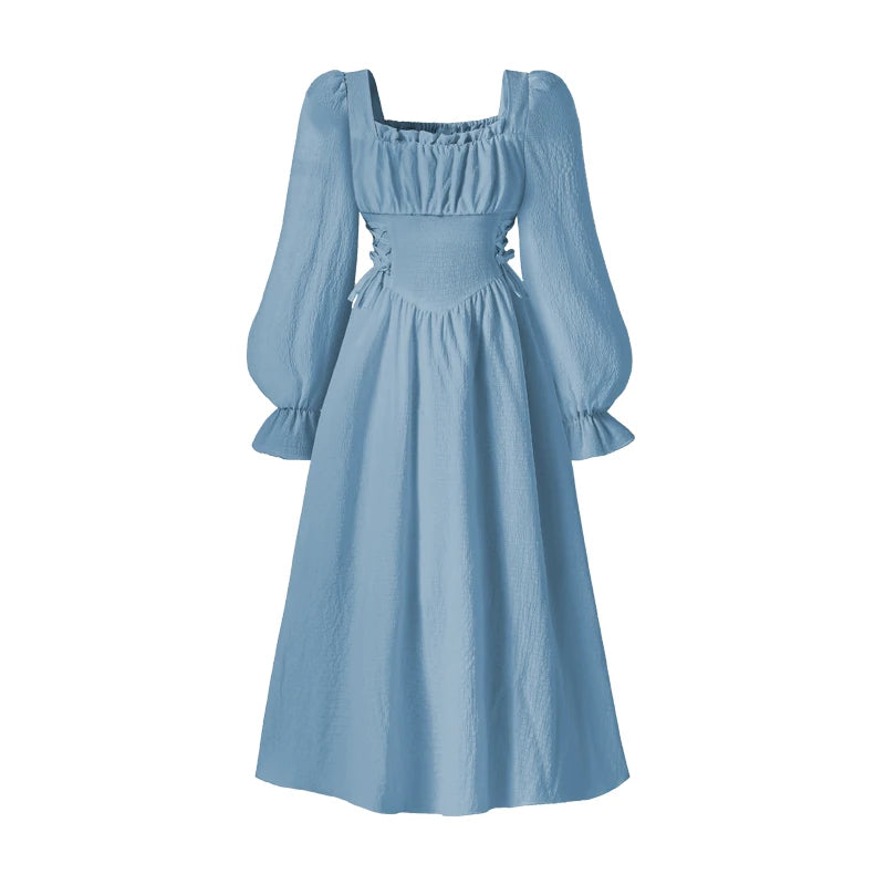 Harlow Square Collar Dress  New Princess Dress