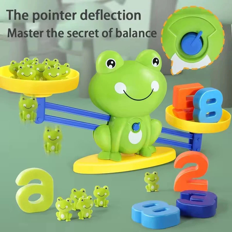 Mathematical Intelligence Math Toys Funny Frog Scale Children's Early Education Toys