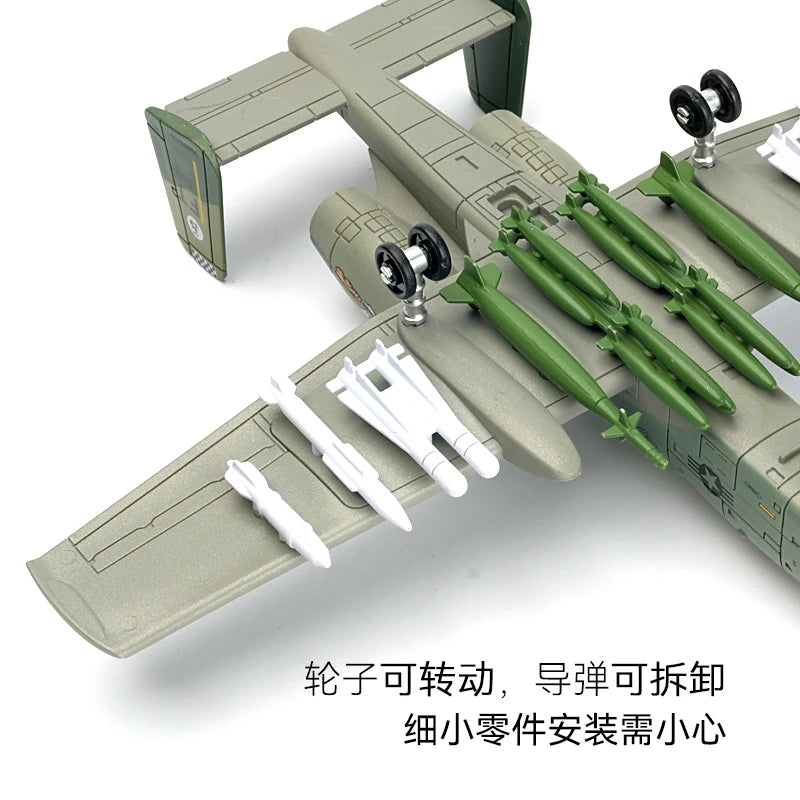 1/72 Creative Military Series Building Blocks A-10 Attack Aircraft Thunderbolt