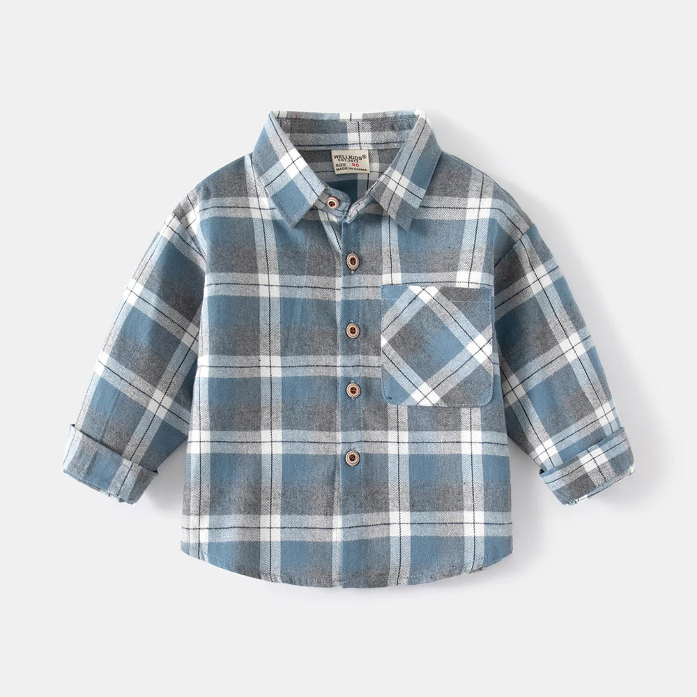 Elvis Cotton Long Sleeved Casual Shirt
