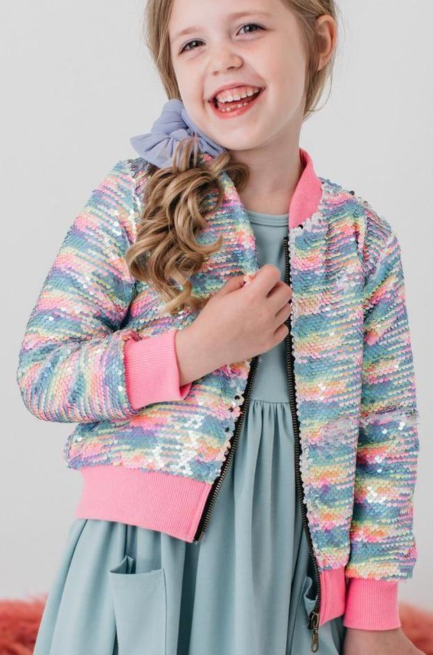 Yagie Sprinkles Flip Sequin Jacket