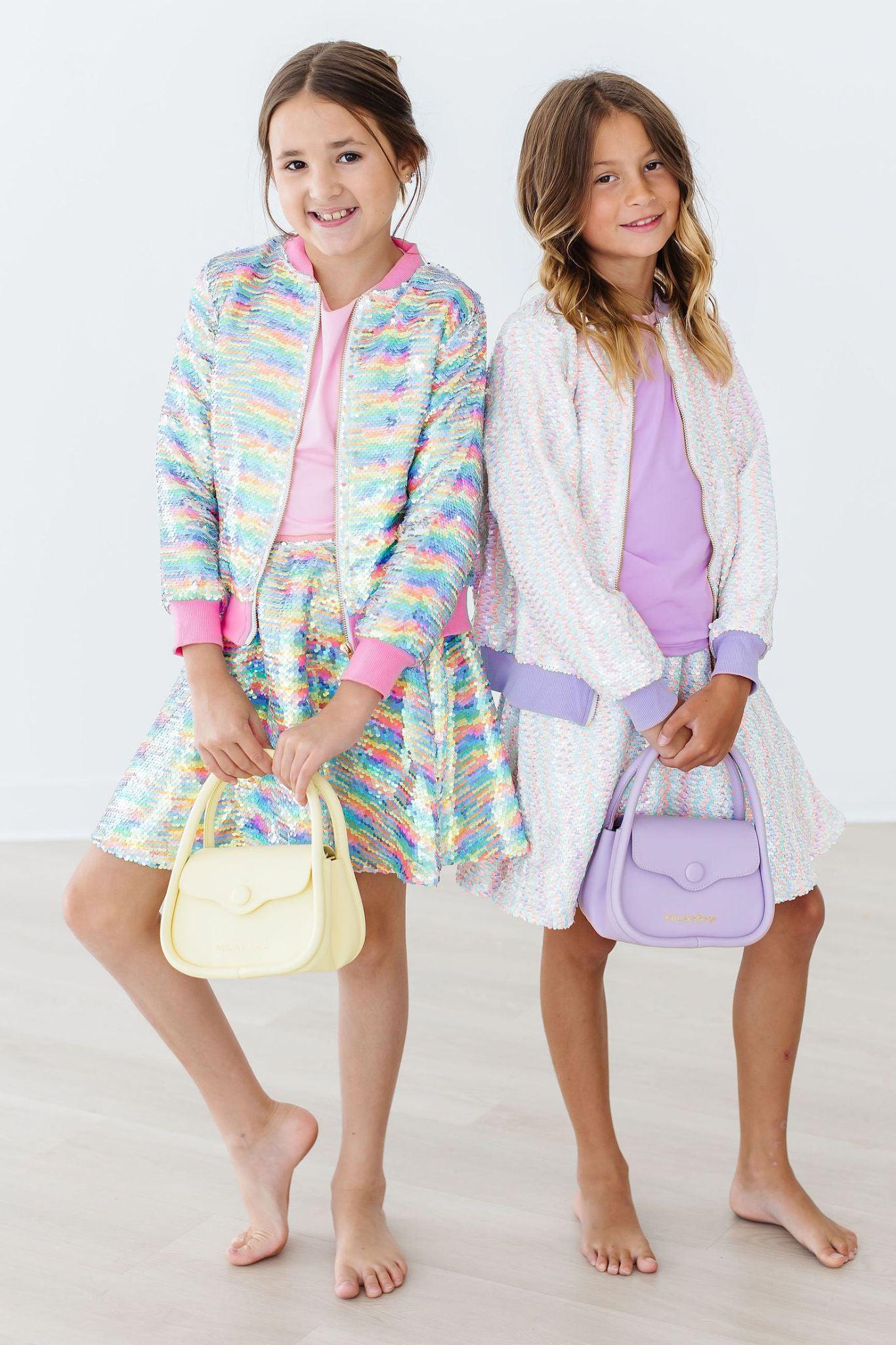 Yagie Sprinkles Flip Sequin Jacket