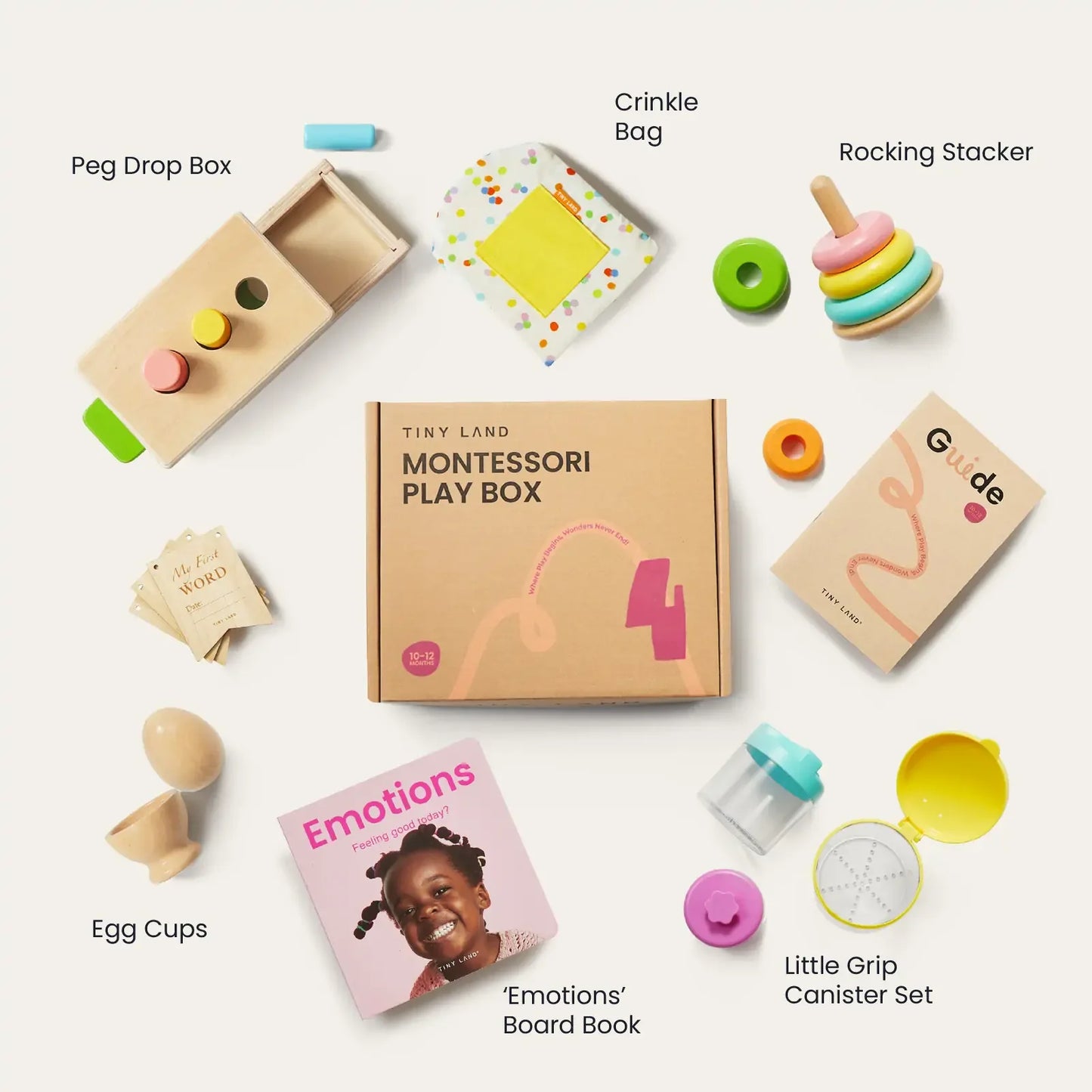 Montessori Toys for Infants (10–12 Months)