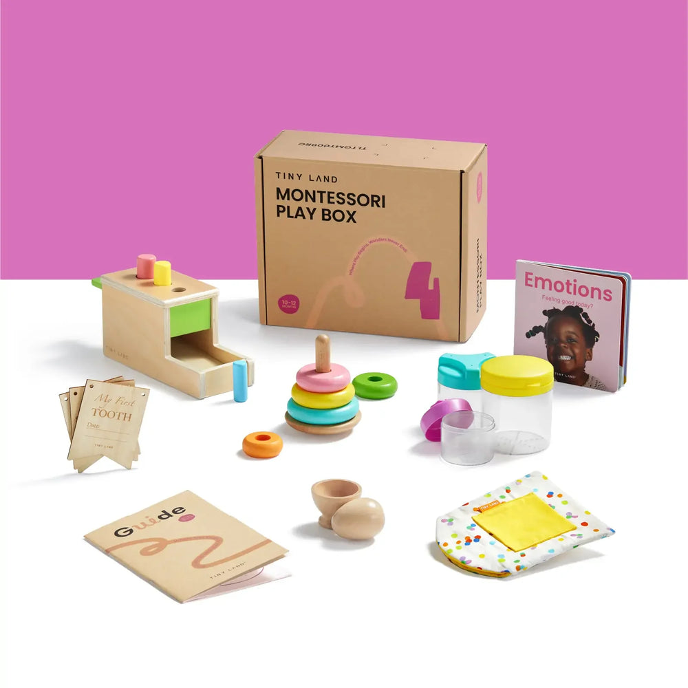 Montessori Toys for Infants (10–12 Months)