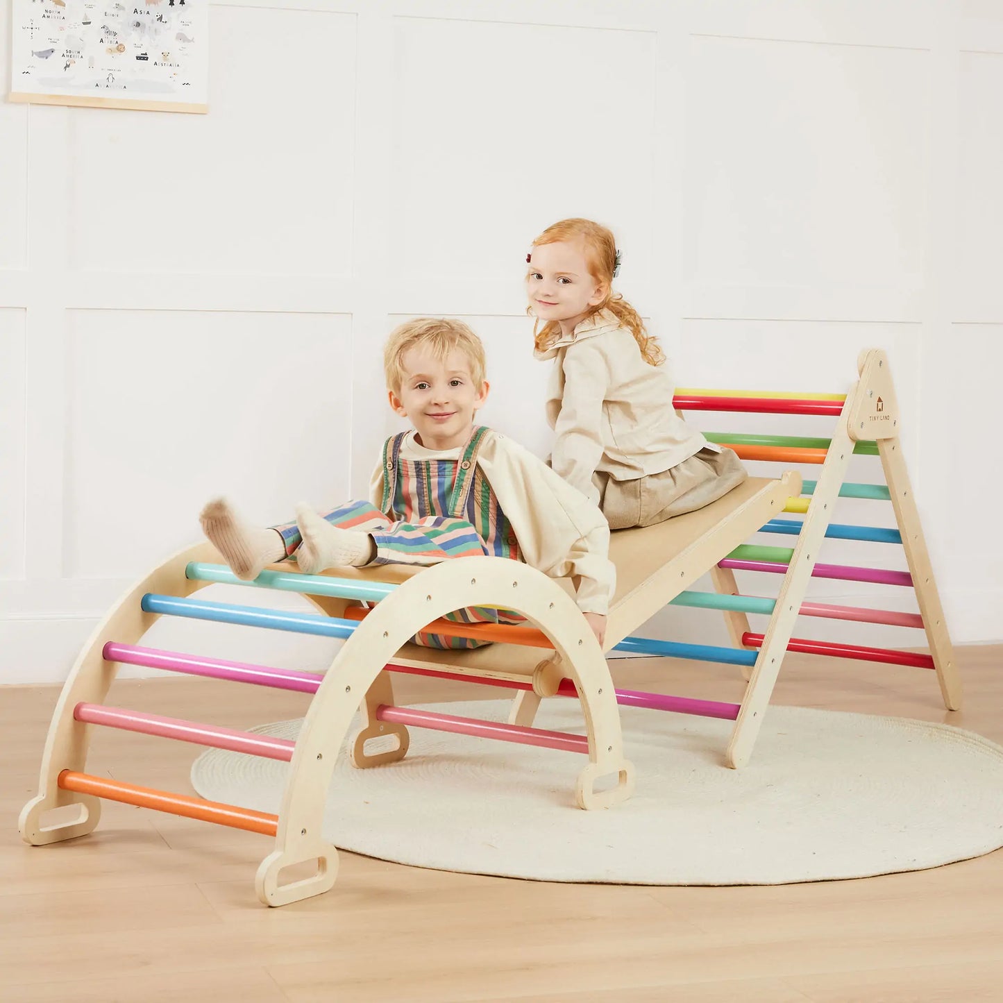 7-in-1 Rainbow Climbing Set