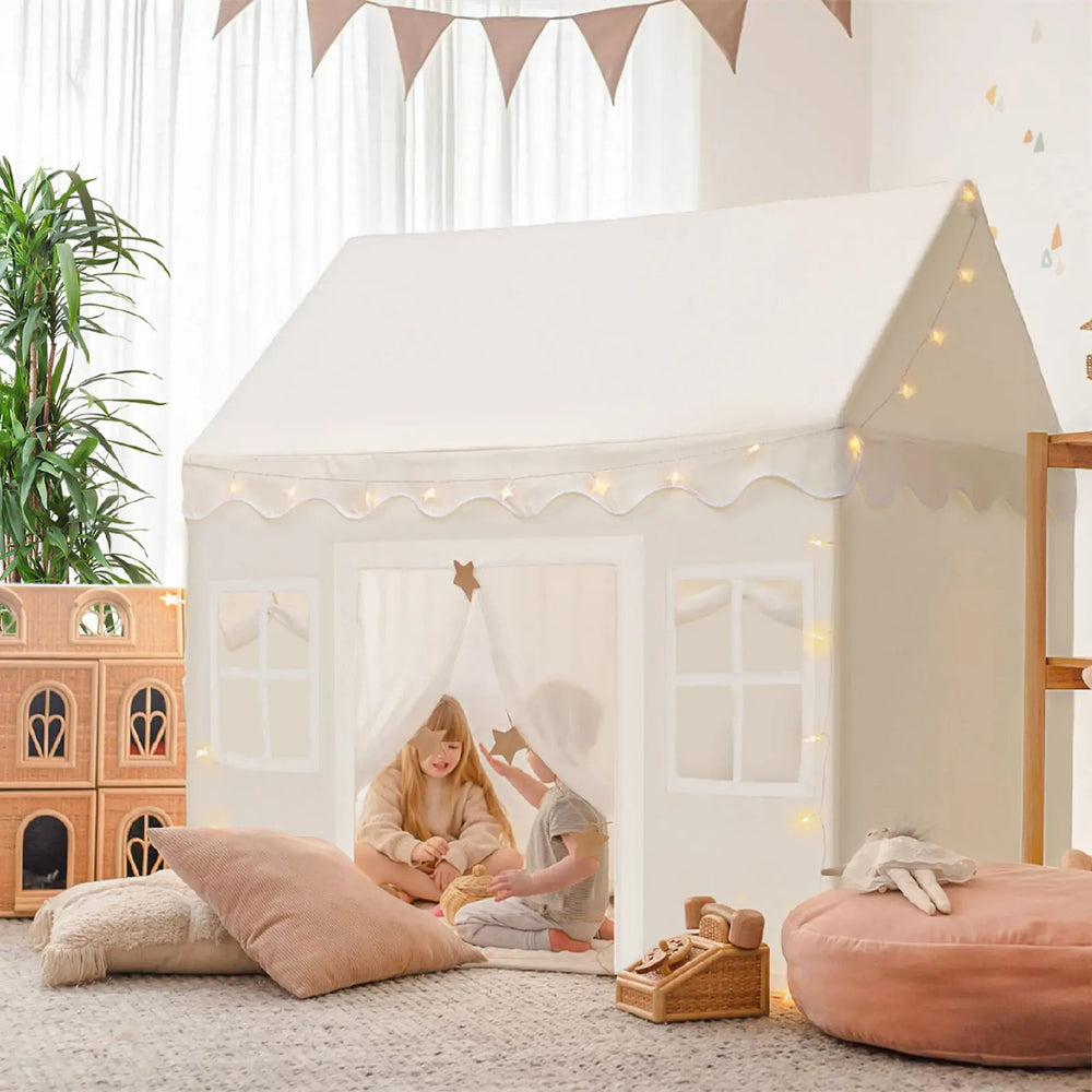 Playhouse Tent – Natural Cream Indoor Tent for Kids