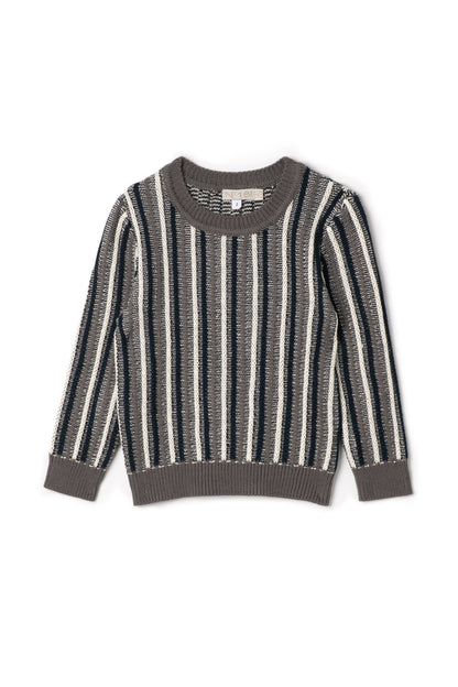 Fernando Stripped Knit Elegant Sweater