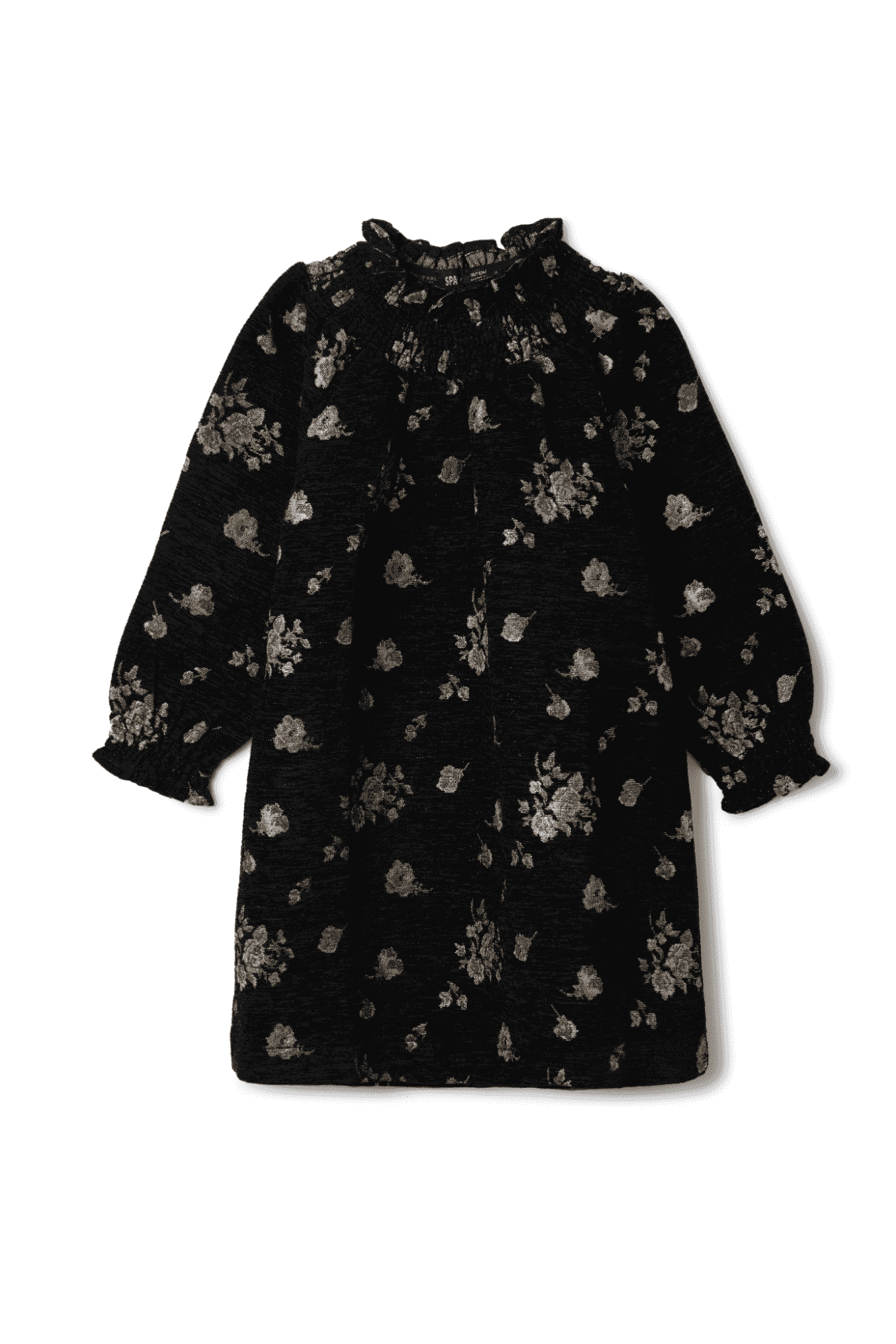 Floral Brocade Dress for Girls