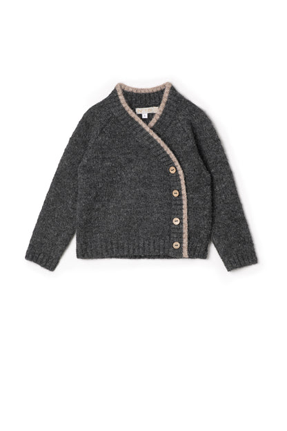 Michael Knit Wrap Sweater