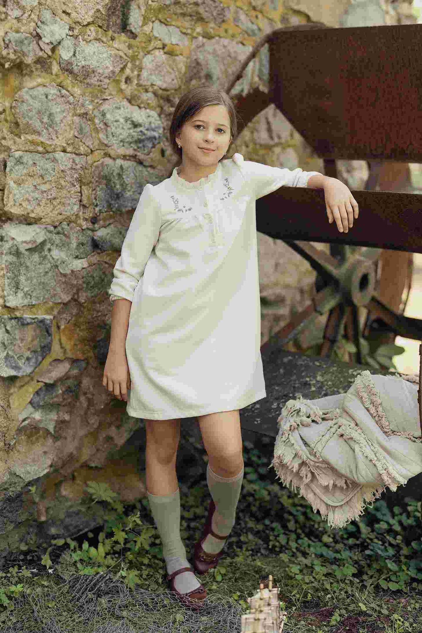 Floral Velvet Dress for Girls - Hush.Shop