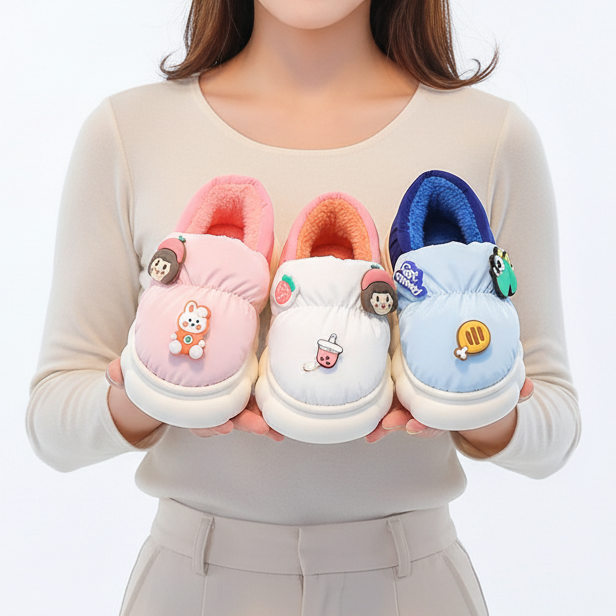 Waterproof Warm and Soft Space Boots Slippers Ages 2-13