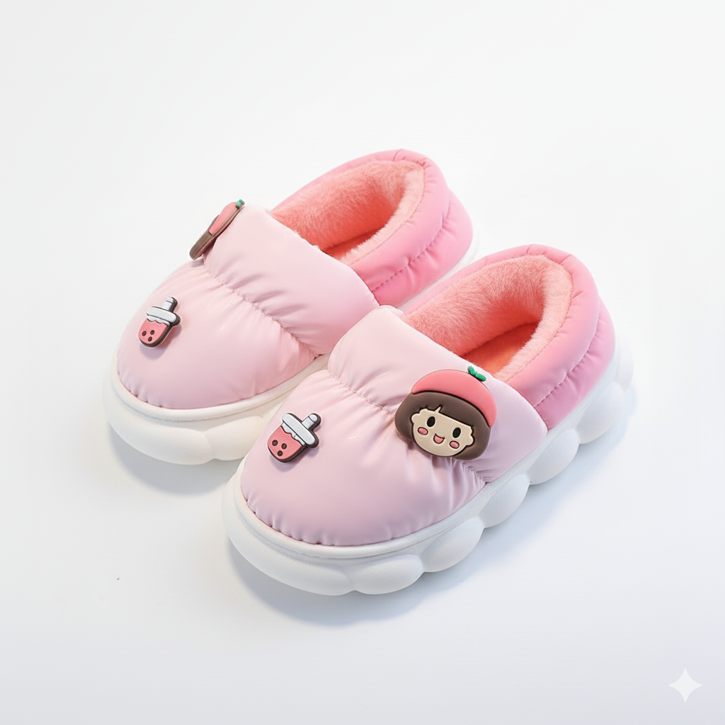Waterproof Warm and Soft Space Boots Slippers Ages 2-13