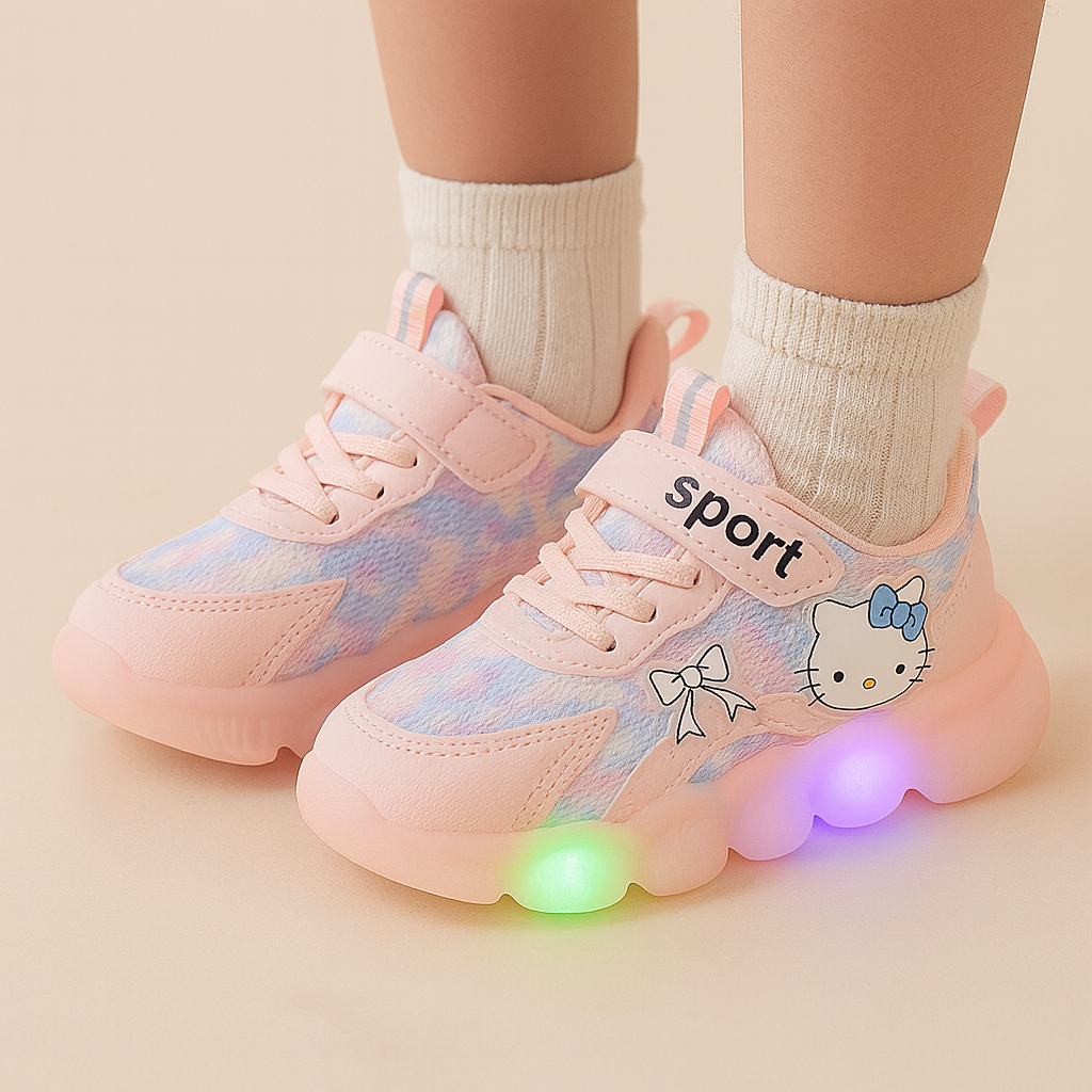 Rosairis Bubble LED Sneakers for Kids (1-6 Years)