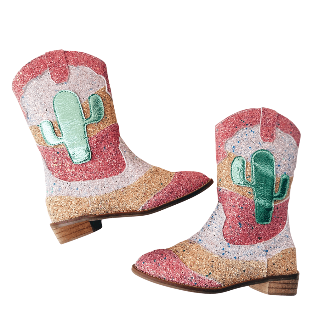 Frannelis Cowgirl Cactus Cooler Boots