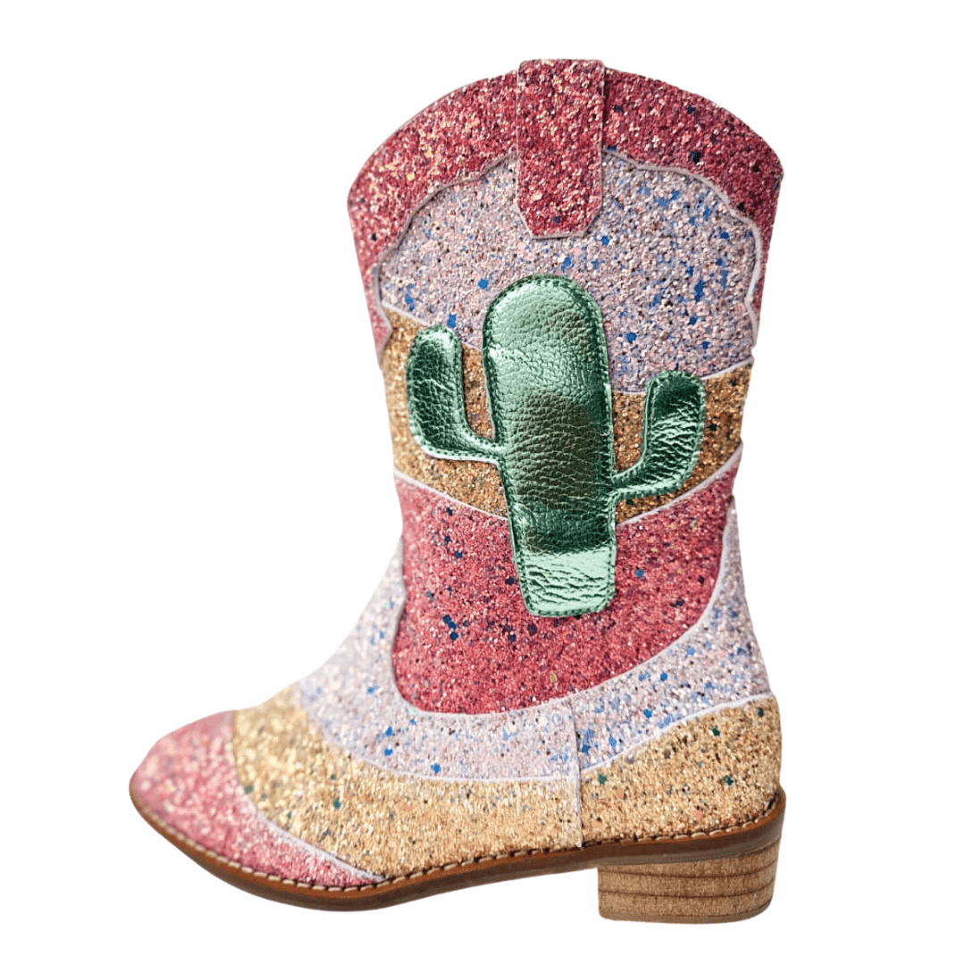 Frannelis Cowgirl Cactus Cooler Boots