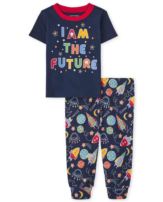 The Childrens Place Baby and Toddler 2 Piece Pajama Set