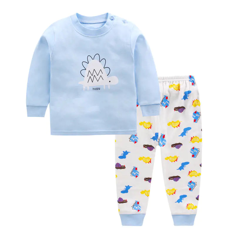 Coco Cotton Pajama Set for Kids 0-5 Years with Cartoon Design