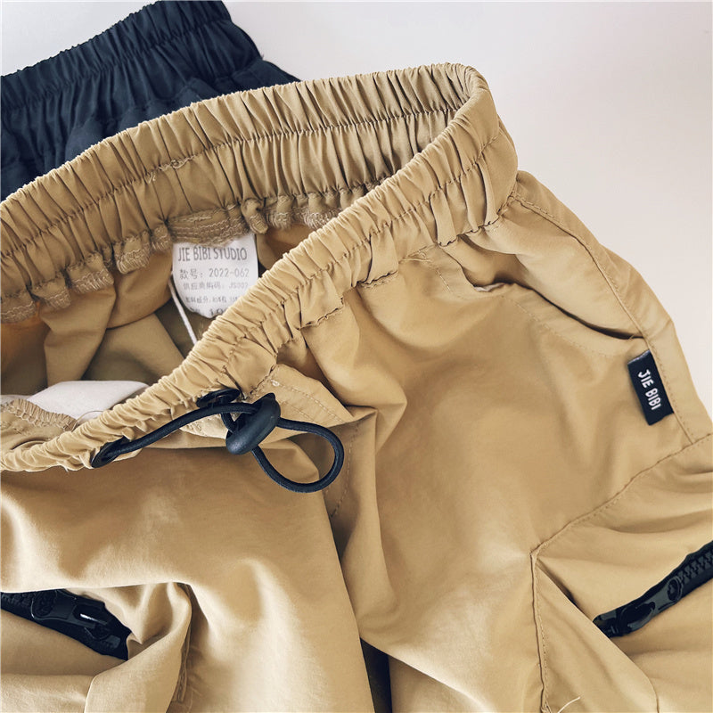 Gabriel Boys Summer Loose Casual Cargo Shorts - GuGuTon baby store - Baby Fashion - Toddlers Outfits - Babies Outfits - Toddler Clothes - Kids Clothing - Newborn Clothes - Newborn Wear - Kids Wear - Trending Clothes - Trending Outfits - Fall Fashion - Winter Fashion - Girls Clothes - Boys Clothes - Babies Wear - Kids Accessories - KidsWear - Summer Clothes - Summer Fashion - Summer Trend - Falls Sweaters - Tops - Bottom - Jeans - Blouse - Dresses - Newborn Dresses - Toys