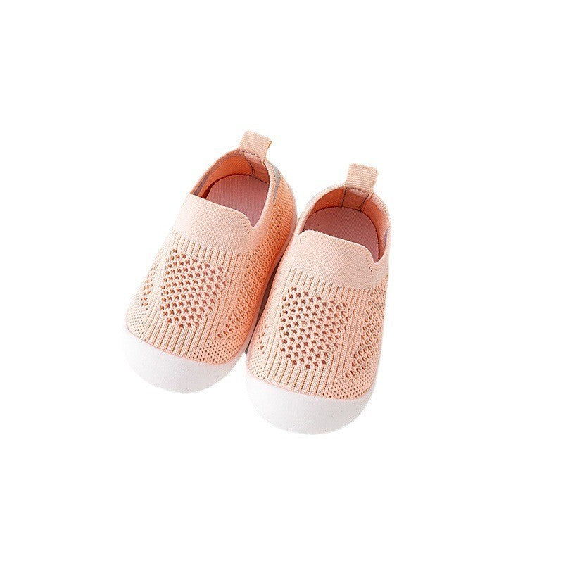 Billy Baby Toddler Shoes Soft Bottom Non-slip Lightweight Flying Shoes