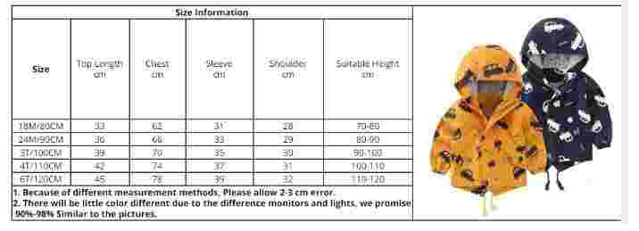 Jaison Kids Cartoon Winter Jacket with Hooded Zipper