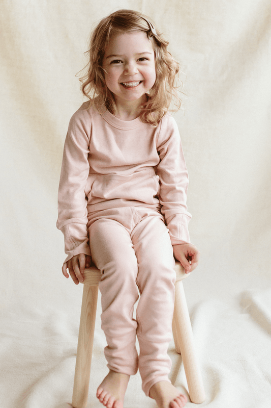 Ivannia All Day Jogger Matching Rose Set