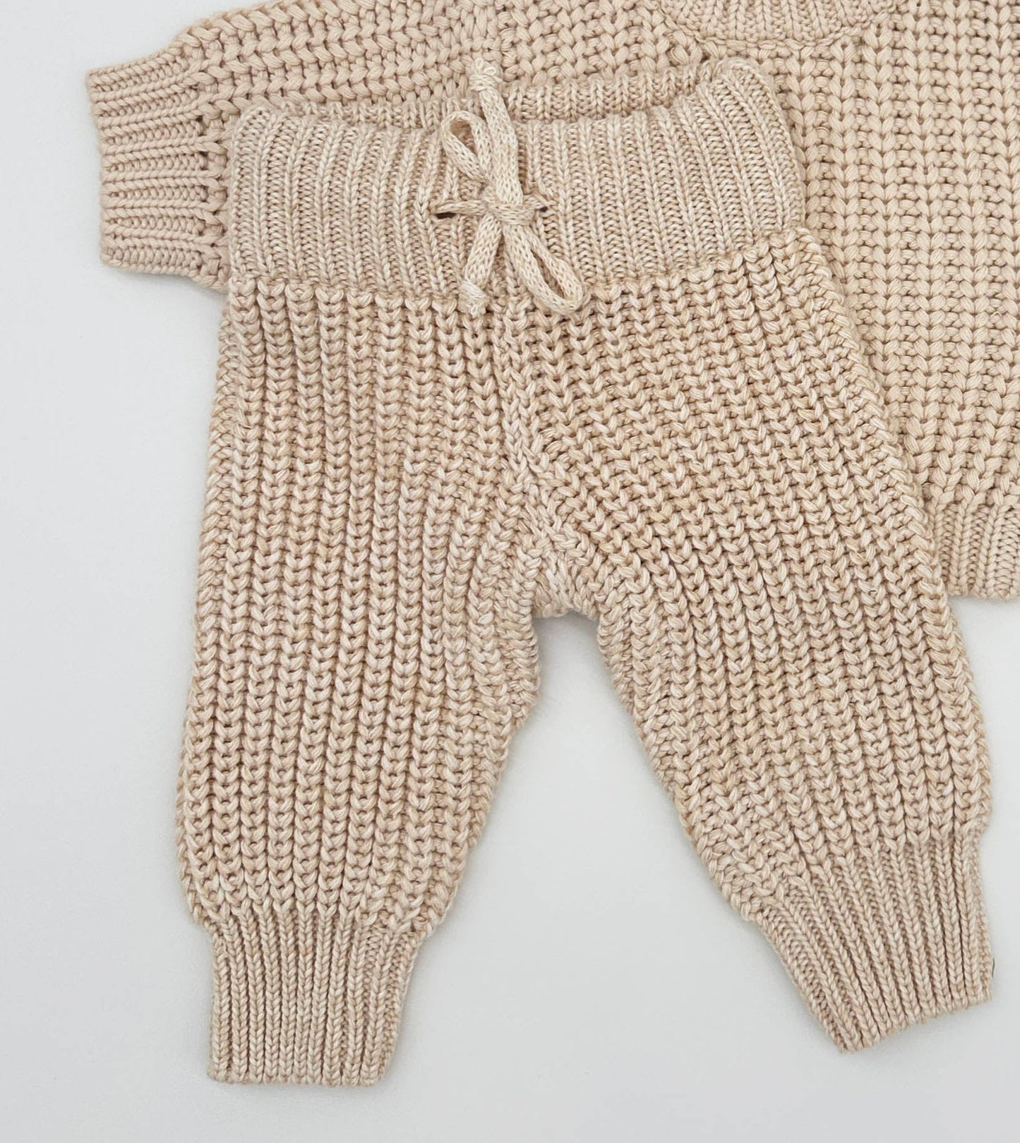 Perla Chunky Knit Sweater + Pants Set