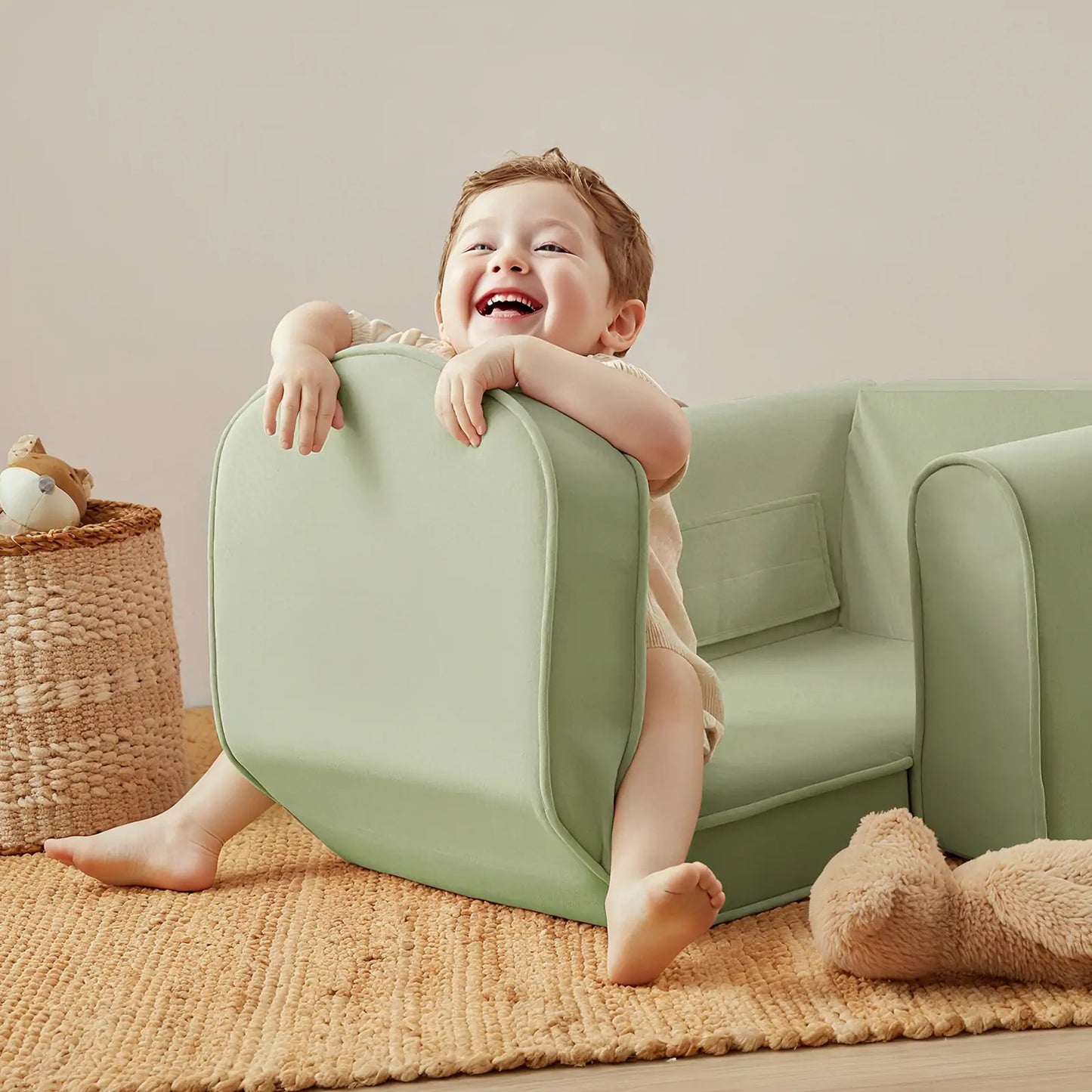 GentleSnug Kid Chair - Sage