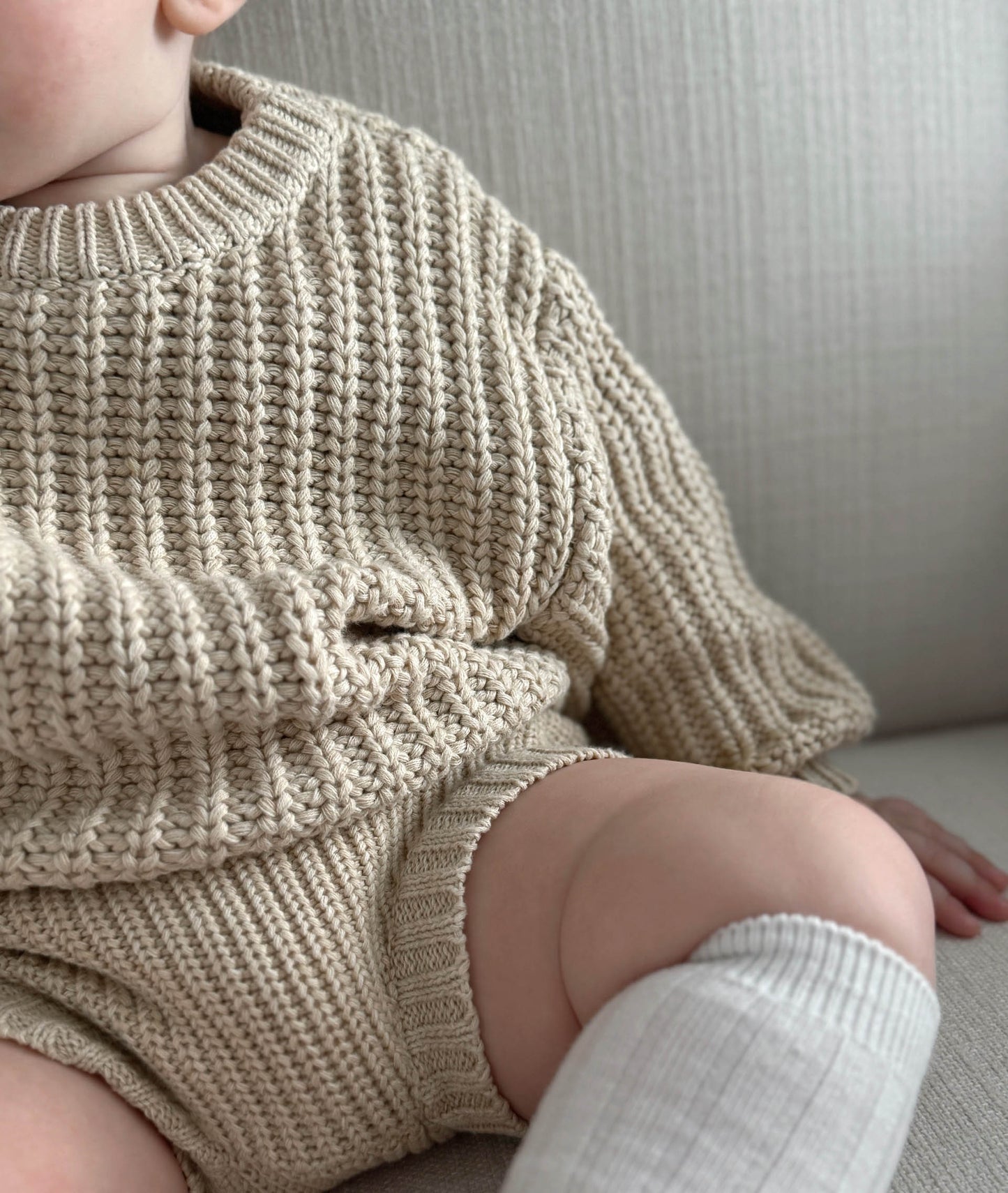 Armany Chunky Knit Sweater Pastels